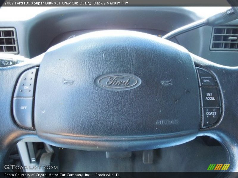 Black / Medium Flint 2002 Ford F350 Super Duty XLT Crew Cab Dually