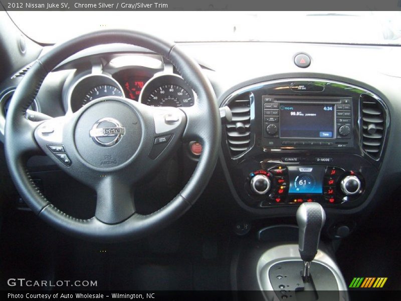 Chrome Silver / Gray/Silver Trim 2012 Nissan Juke SV