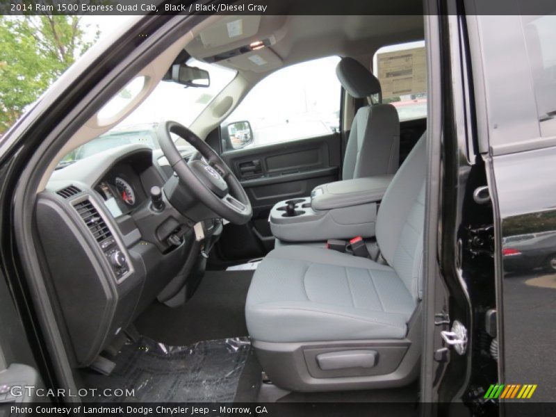 Front Seat of 2014 1500 Express Quad Cab