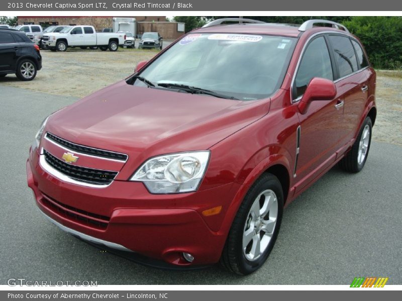 Crystal Red Tintcoat / Black 2013 Chevrolet Captiva Sport LTZ