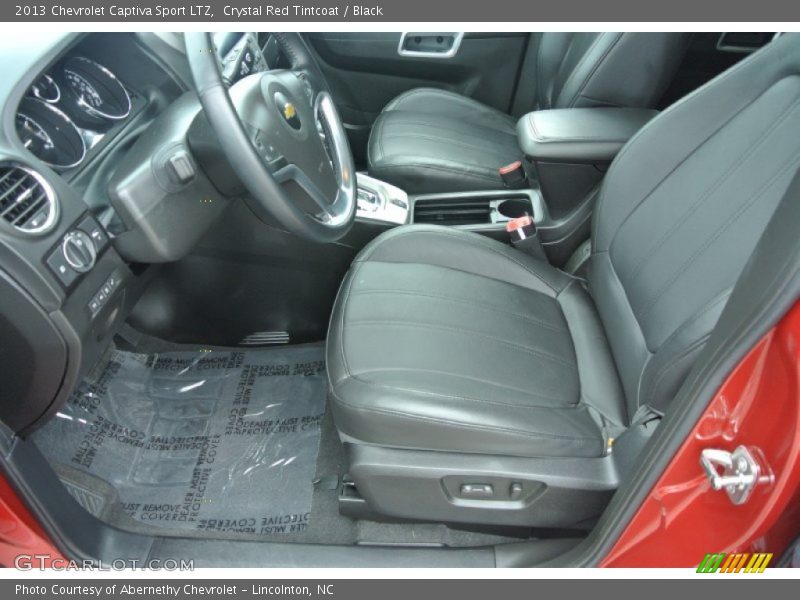 Crystal Red Tintcoat / Black 2013 Chevrolet Captiva Sport LTZ