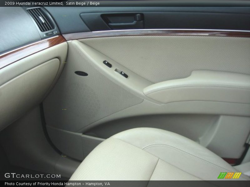 Satin Beige / Beige 2009 Hyundai Veracruz Limited