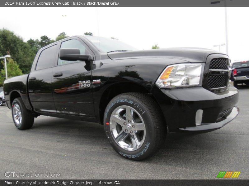 Front 3/4 View of 2014 1500 Express Crew Cab