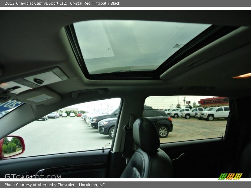 Crystal Red Tintcoat / Black 2013 Chevrolet Captiva Sport LTZ