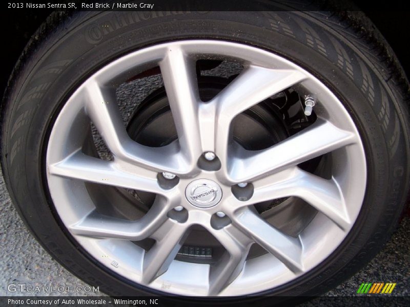 Red Brick / Marble Gray 2013 Nissan Sentra SR