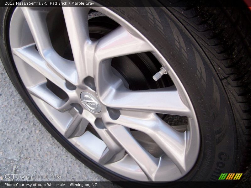 Red Brick / Marble Gray 2013 Nissan Sentra SR