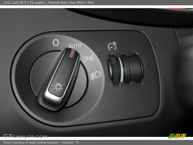 Controls of 2012 R8 5.2 FSI quattro