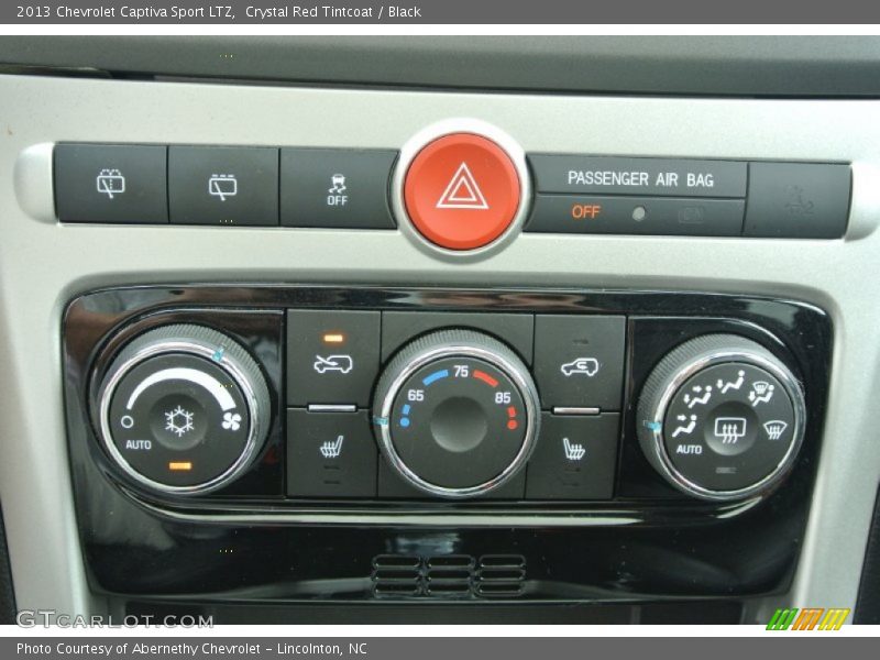 Controls of 2013 Captiva Sport LTZ