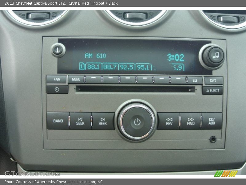 Audio System of 2013 Captiva Sport LTZ