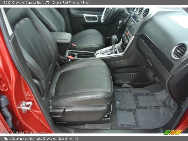 Crystal Red Tintcoat / Black 2013 Chevrolet Captiva Sport LTZ
