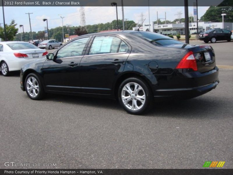 Black / Charcoal Black 2012 Ford Fusion SE