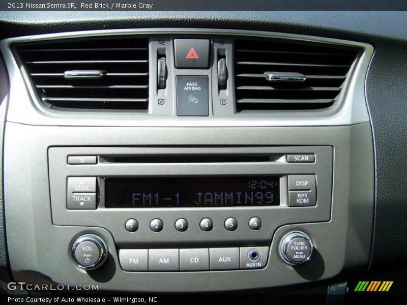 Red Brick / Marble Gray 2013 Nissan Sentra SR