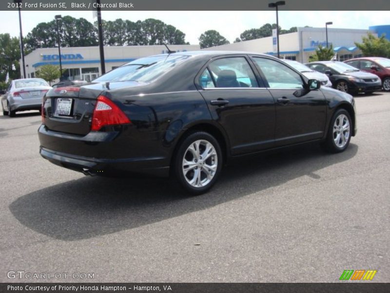 Black / Charcoal Black 2012 Ford Fusion SE
