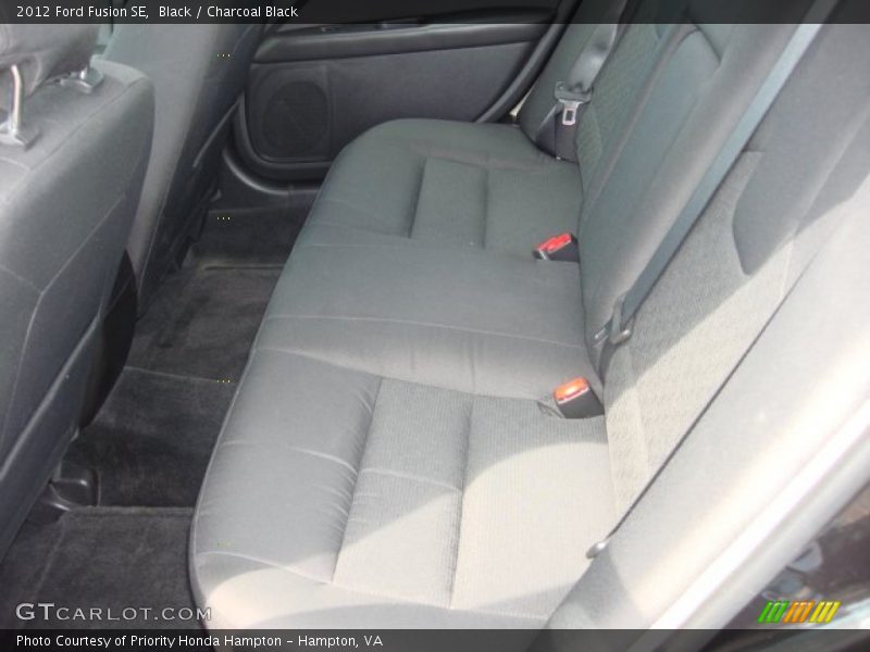 Black / Charcoal Black 2012 Ford Fusion SE