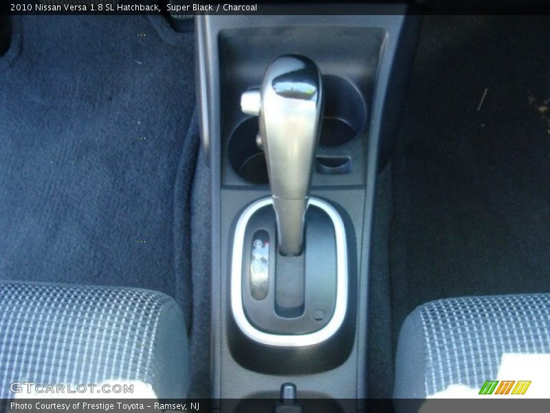 Super Black / Charcoal 2010 Nissan Versa 1.8 SL Hatchback