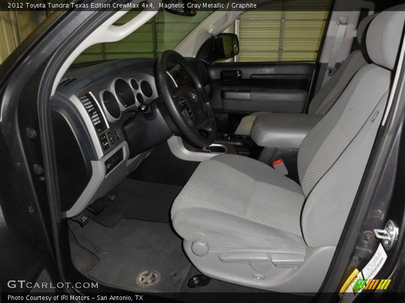 Magnetic Gray Metallic / Graphite 2012 Toyota Tundra Texas Edition CrewMax 4x4