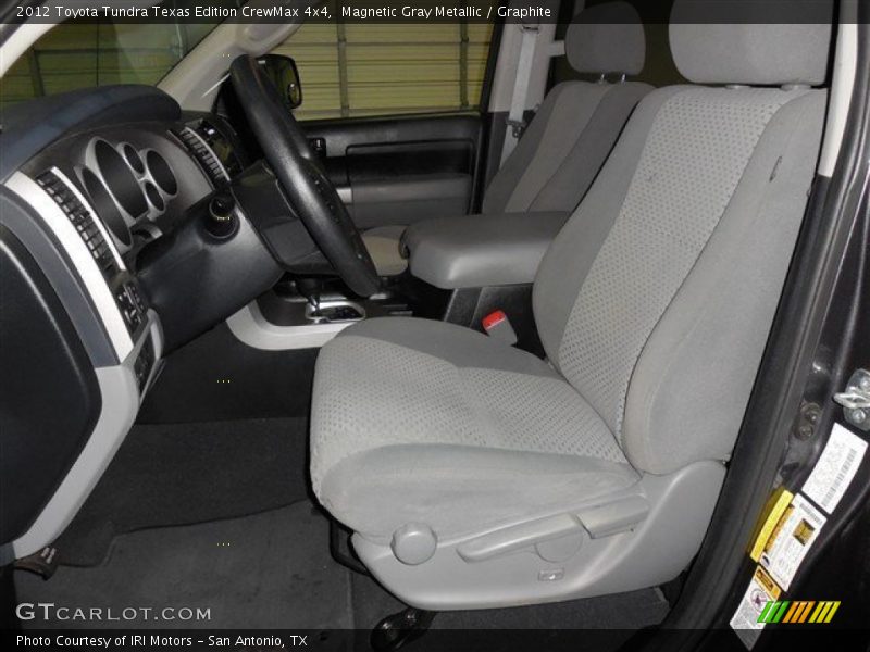 Magnetic Gray Metallic / Graphite 2012 Toyota Tundra Texas Edition CrewMax 4x4