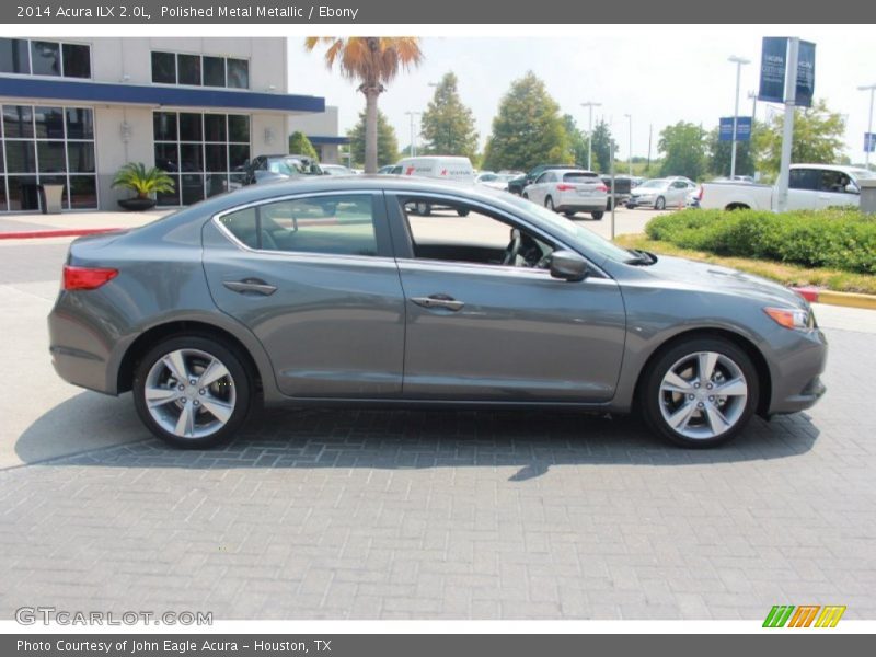 Polished Metal Metallic / Ebony 2014 Acura ILX 2.0L