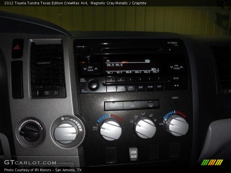 Magnetic Gray Metallic / Graphite 2012 Toyota Tundra Texas Edition CrewMax 4x4
