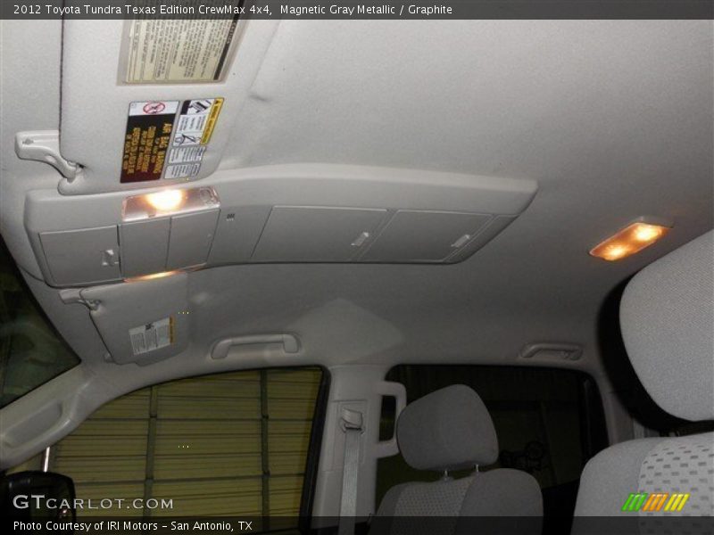 Magnetic Gray Metallic / Graphite 2012 Toyota Tundra Texas Edition CrewMax 4x4