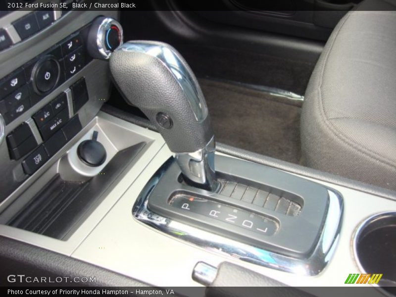 Black / Charcoal Black 2012 Ford Fusion SE