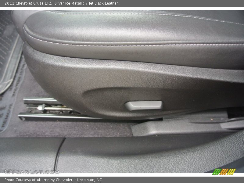 Silver Ice Metallic / Jet Black Leather 2011 Chevrolet Cruze LTZ