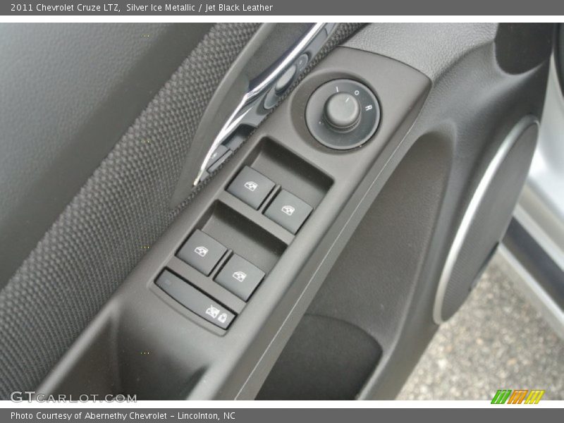 Silver Ice Metallic / Jet Black Leather 2011 Chevrolet Cruze LTZ