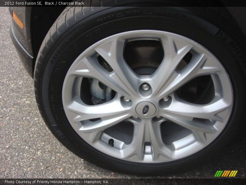 Black / Charcoal Black 2012 Ford Fusion SE