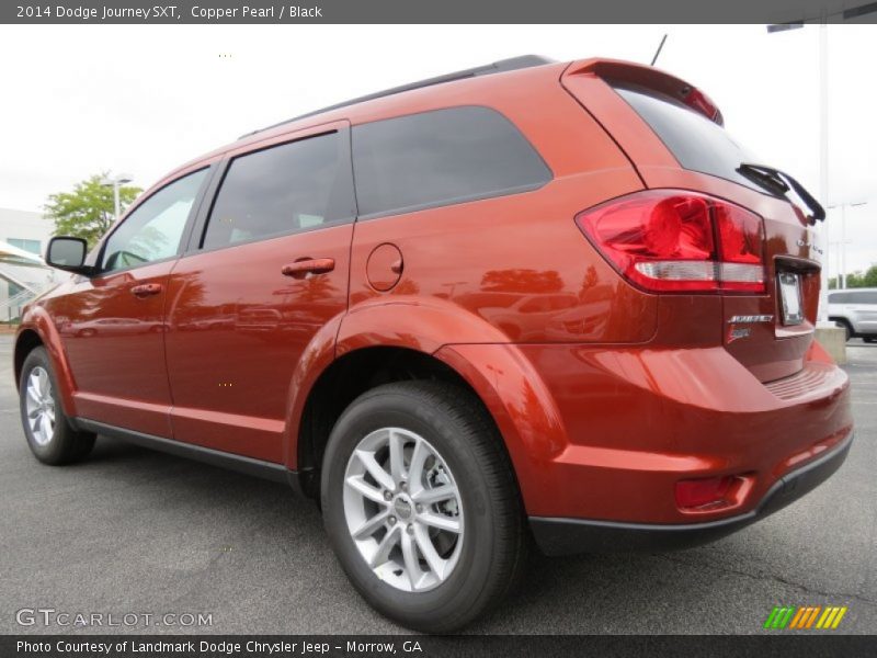 Copper Pearl / Black 2014 Dodge Journey SXT