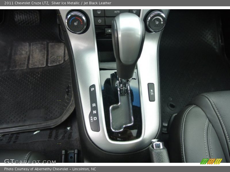 Silver Ice Metallic / Jet Black Leather 2011 Chevrolet Cruze LTZ