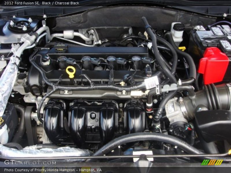 Black / Charcoal Black 2012 Ford Fusion SE