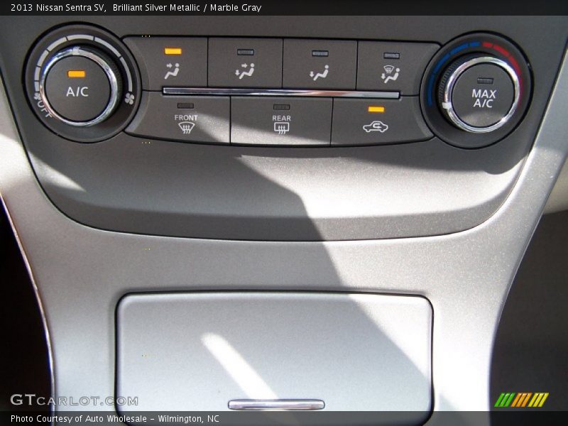 Brilliant Silver Metallic / Marble Gray 2013 Nissan Sentra SV