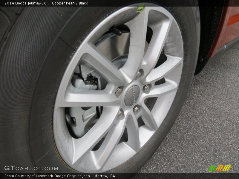 Copper Pearl / Black 2014 Dodge Journey SXT