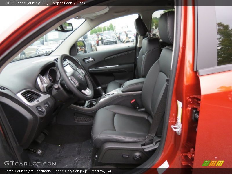 Copper Pearl / Black 2014 Dodge Journey SXT