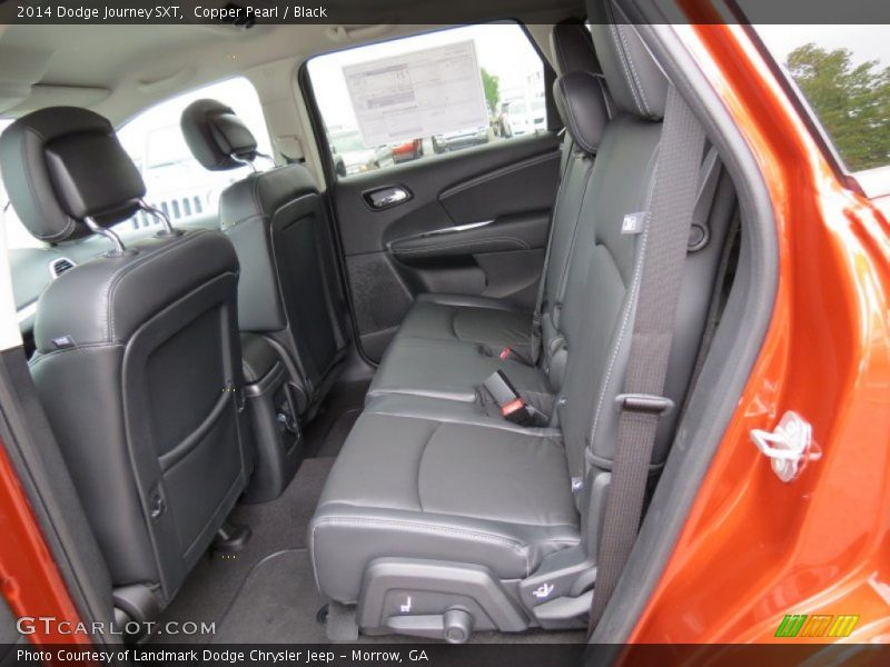 Copper Pearl / Black 2014 Dodge Journey SXT