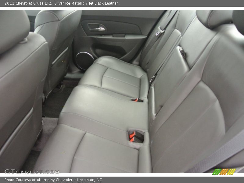 Silver Ice Metallic / Jet Black Leather 2011 Chevrolet Cruze LTZ