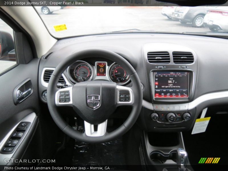 Copper Pearl / Black 2014 Dodge Journey SXT