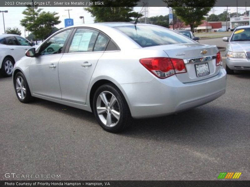 Silver Ice Metallic / Jet Black 2013 Chevrolet Cruze LT