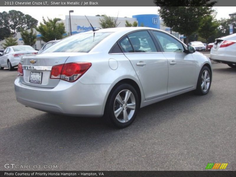 Silver Ice Metallic / Jet Black 2013 Chevrolet Cruze LT