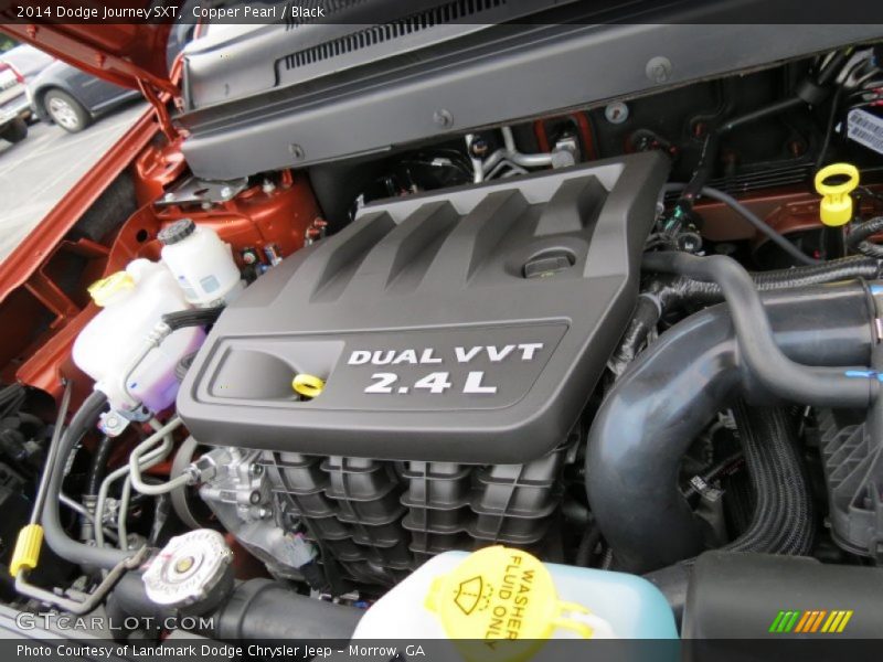 Copper Pearl / Black 2014 Dodge Journey SXT