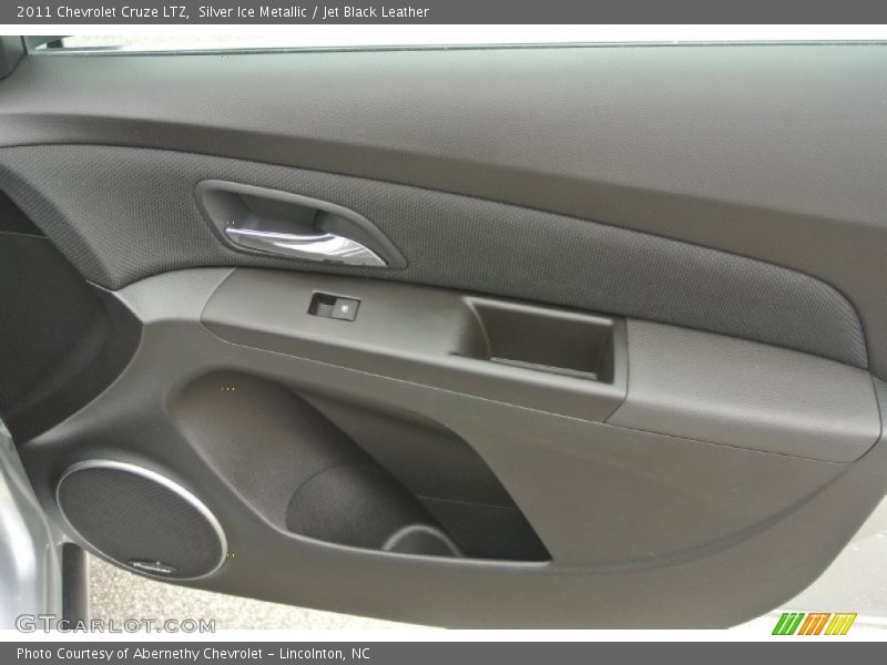 Silver Ice Metallic / Jet Black Leather 2011 Chevrolet Cruze LTZ