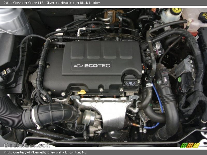 Silver Ice Metallic / Jet Black Leather 2011 Chevrolet Cruze LTZ