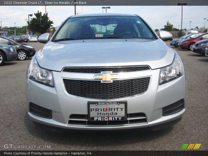Silver Ice Metallic / Jet Black 2013 Chevrolet Cruze LT
