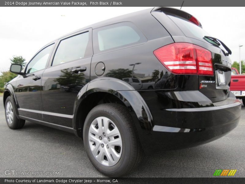 Pitch Black / Black 2014 Dodge Journey Amercian Value Package