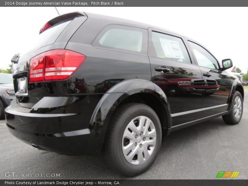 Pitch Black / Black 2014 Dodge Journey Amercian Value Package