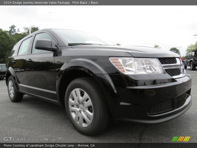 Pitch Black / Black 2014 Dodge Journey Amercian Value Package