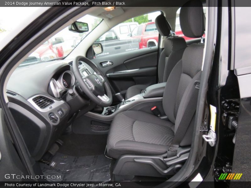 Pitch Black / Black 2014 Dodge Journey Amercian Value Package