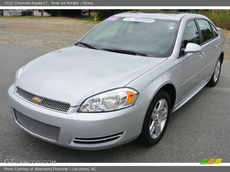 Silver Ice Metallic / Ebony 2012 Chevrolet Impala LT
