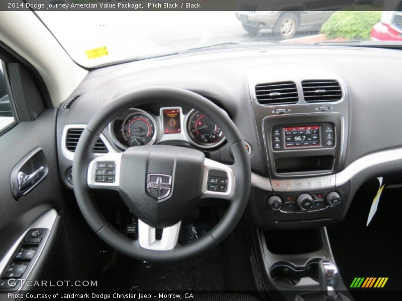 Pitch Black / Black 2014 Dodge Journey Amercian Value Package
