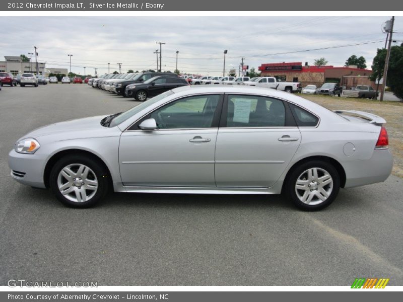 Silver Ice Metallic / Ebony 2012 Chevrolet Impala LT